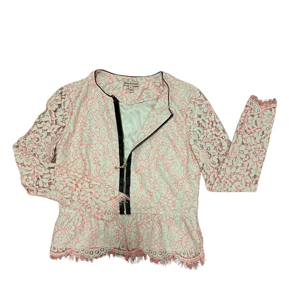 Juicy Couture Lace Jacket Pink - Picture 2 of 8